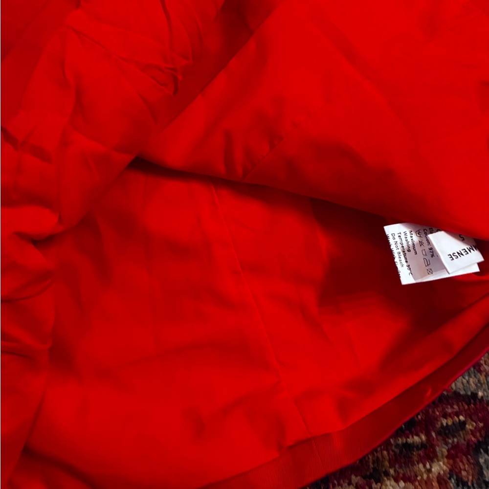 Commense Timeless Red Button-Front Sleeveless Fit… - image 6